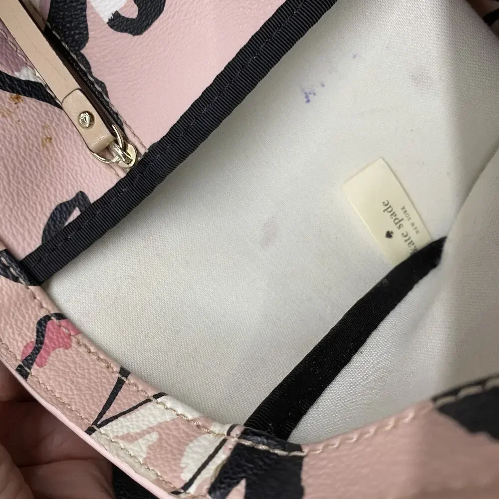 Kate Spade New York Hawthorne Lane Floral Ryan Tote Bag Watercolor Purse